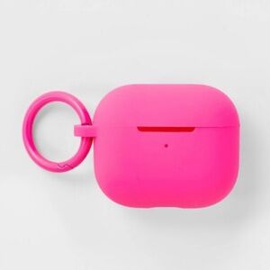 HOT PINK airpods 3rd gen case/cover